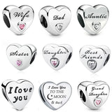 925 Silver Beads for Charm Bracelet Necklace Making