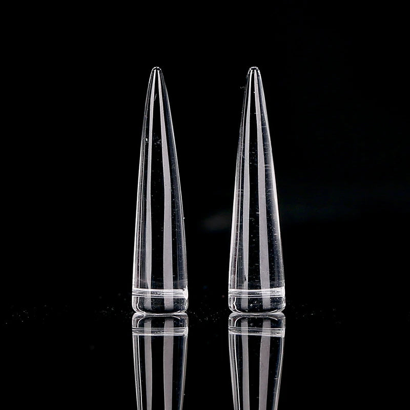 White Quartz Gemstone Earrings Beads 35x8mm