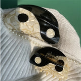 Yin Yang Claws Acrylic Hair Clip