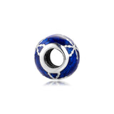 925 Silver Wintry Delight Beads with Midnight Enamel Charms