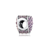 Pink Heart Beads 925 Sterling Silver Jewelry