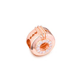 925 Sterling Silver Signature Pave Crown O Beads