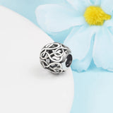 Infinity Openwork Beads 925 Sterling Silver Jewelry
