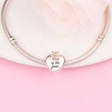 Mum Of The Year Beads 925 Sterling-Silver-Jewelry