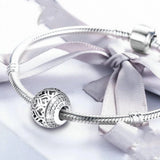 Luminous Hearts Beads 925 Silver Jewelry with CZ