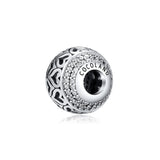 Luminous Hearts Beads 925 Silver Jewelry with CZ