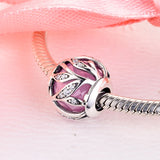 Pink Nature's Radiance Beads 925 Sterling Silver Jewelry