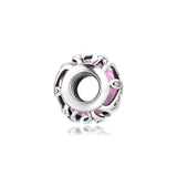 Pink Nature's Radiance Beads 925 Sterling Silver Jewelry