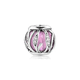 Pink Nature's Radiance Beads 925 Sterling Silver Jewelry