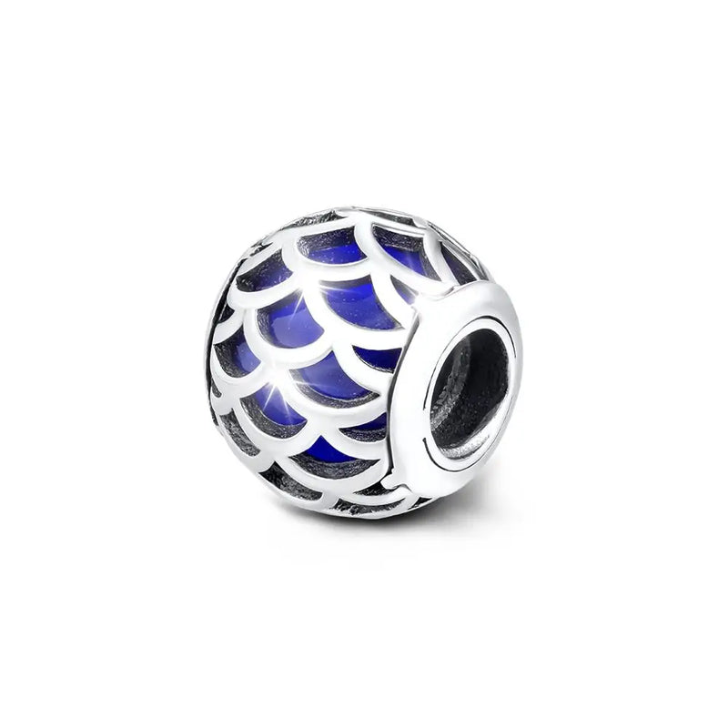 Nature's Radiance Beads 925 Sterling Silver Charms for Necklaces Bracelets