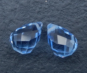 Customized Gem Quartz Earrings 14x10mm