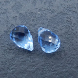 Customized Gem Quartz Earrings 14x10mm