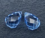 Customized Gem Quartz Earrings 14x10mm