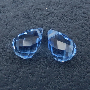 Customized Gem Quartz Earrings 14x10mm