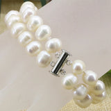 Pearl Bead Bracelet for Women Jewelry 7.5inch