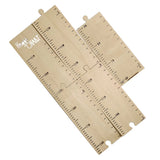 Kids Height Growth Chart Wall Decor Wooden Toddler Jungle Nursery Play Measure