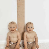 Kids Height Growth Chart Wall Decor Wooden Toddler Jungle Nursery Play Measure