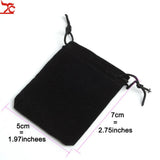 100Pcs Velvet Drawstring Pouch Bag, Wedding Gift Bags, Velvet Bag