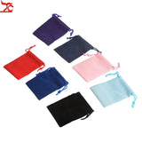 100Pcs Velvet Drawstring Pouch Bag, Wedding Gift Bags, Velvet Bag