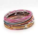 50pcs 1mm Stainless Steel Cable Cord Necklaces