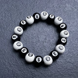 6pcs Acrylic Hand Pendant Bracelets for Couples Multi-color