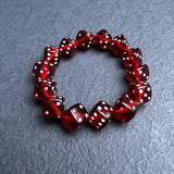 6pcs Acrylic Hand Pendant Bracelets for Couples Multi-color