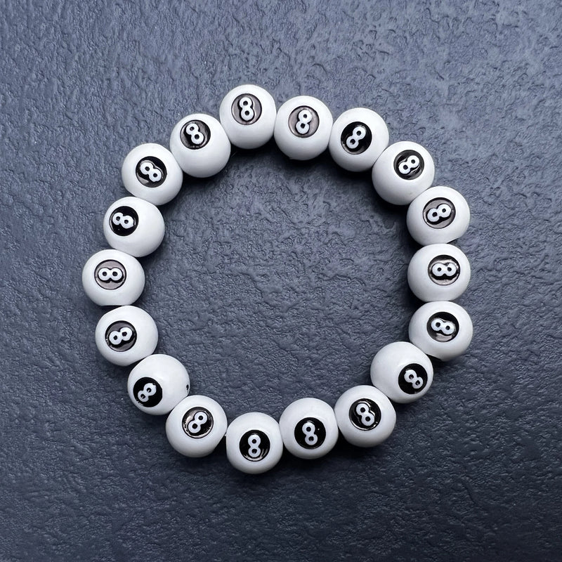 6pcs Acrylic Hand Pendant Bracelets for Couples Multi-color