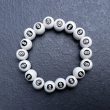 6pcs Acrylic Hand Pendant Bracelets for Couples Multi-color