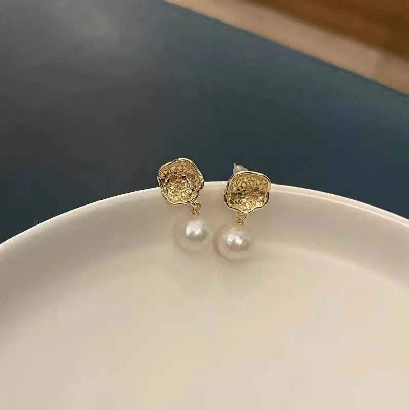 925 Sterling Silver Earrings Base Findings for Pearls Beads 3 pairs/lot