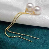 925 Silver Earrings Base for Pearls Beads 3 pairs