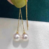 925 Silver Earrings Base for Pearls Beads 3 pairs