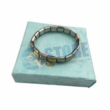 Adjustable Stainless Steel Bracelets Bangle 2pcs/lot