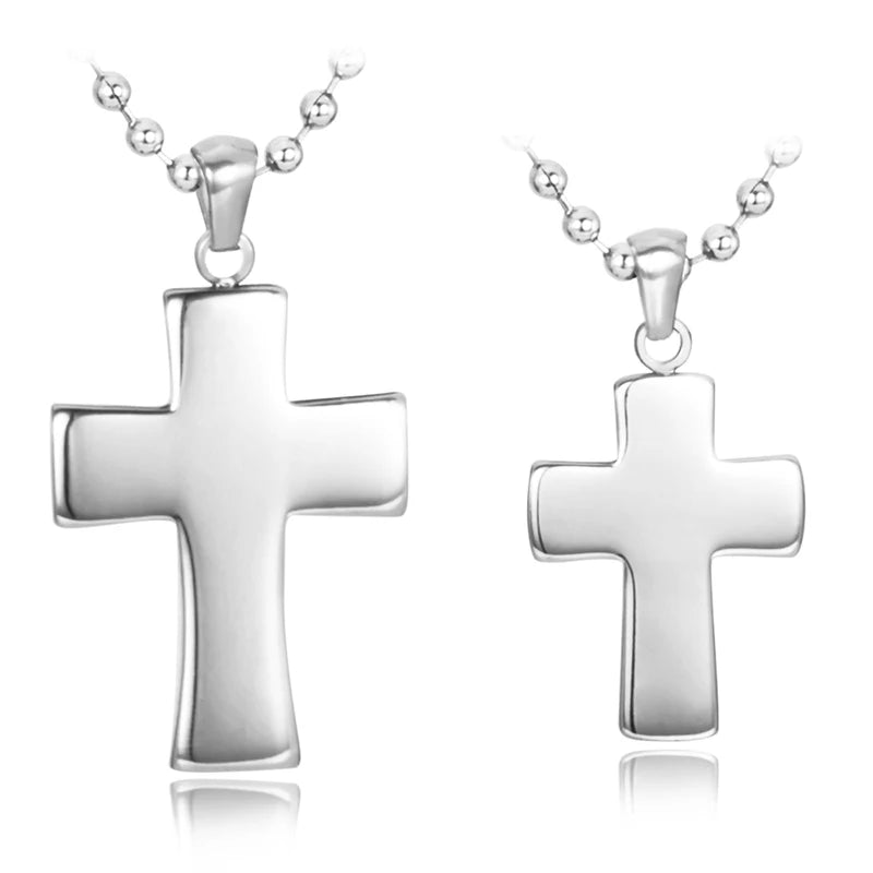 Stainless Steel Couples Pendants Necklace
