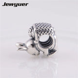 925 Sterling Silver Bunny Charms for Jewelry Making DIY
