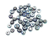 200Pc 10mm Big Hole Freshwater Pearl Bead Lot (Defective)