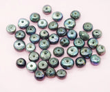 200Pc 10mm Big Hole Freshwater Pearl Bead Lot (Defective)