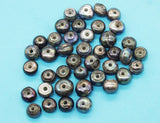 200Pc 10mm Big Hole Freshwater Pearl Bead Lot (Defective)