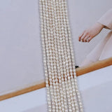 Tiny 2-2.5mm Freshwater Rice Strands