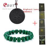 Natural Stone Men's Women's Bracelet Tourmaline Pendant 6000CC