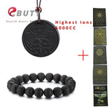 Natural Stone Men's Women's Bracelet Tourmaline Pendant 6000CC