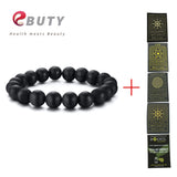 Natural Stone Men's Women's Bracelet Tourmaline Pendant 6000CC