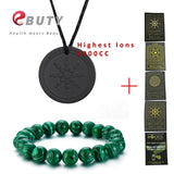 Natural Stone Men's Women's Bracelet Tourmaline Pendant 6000CC