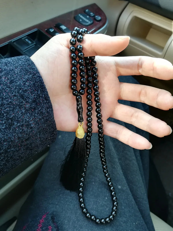 Chechen Flag Model Necklace Islam Bracelet Prayer Beads Rosary T-Shirt