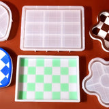 Checkerboard Base Silicone Mold for DIY Crafts