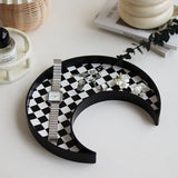 Checkerboard Tray for Porch Living Room Bedroom Desktop