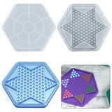 Checkers Chess Epoxy Resin Mold Chess Board Box Silicone Mould DIY Craft