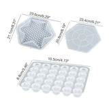 Checkers Chess Epoxy Resin Mold Chess Board Box Silicone Mould DIY Craft