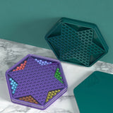 Checkers Chess Epoxy Resin Mold Chess Board Box Silicone Mould DIY Craft