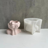 Cheek Support Silicone Pot Mold for Succulent Flowerpot