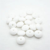 Chengkai 100pcs Silicone Lentil Beads DIY Baby Teether Dummy Chewing Toy